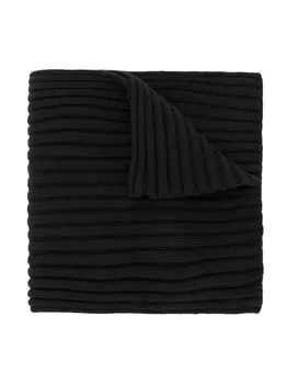 Diesel Kids шарф Roder с логотипом, черный