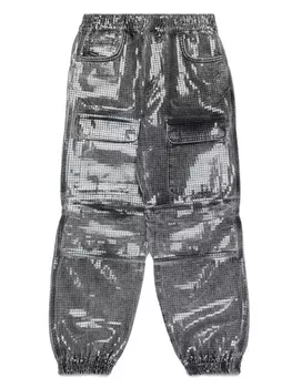 Diesel Kids спортивные брюки Disco, серый