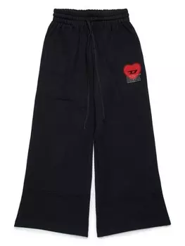 Diesel Kids спортивные брюки Pcuore, черный