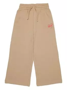 Diesel Kids спортивные брюки широкого кроя, нейтральный цвет