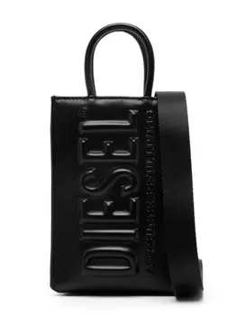 Diesel Kids сумка-тоут Dsl 3d размера мини, черный