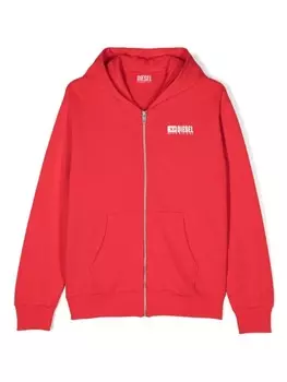 Diesel Kids svougzip Over толстовка, красный
