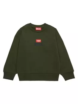 Diesel Kids толстовка Olive, зеленый
