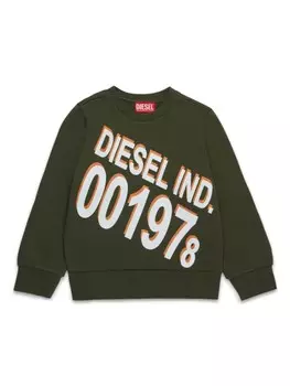Diesel Kids толстовка Rekel, зеленый