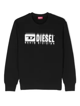 Diesel Kids толстовка Sginnl8 Over, черный