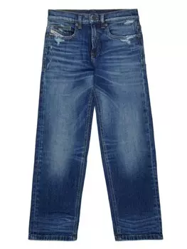 Diesel Kids узкие джинсы средней посадки, синий