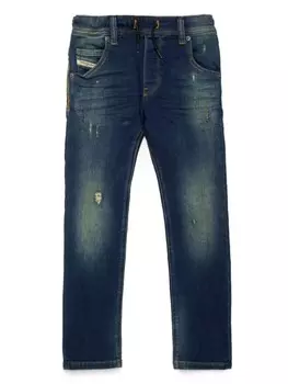Diesel Kids зауженные джинсы D-Krooley, синий