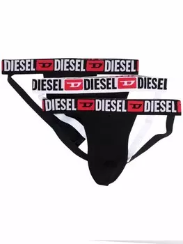 Diesel комплект из трех трусов-джоков Umbr-Jocky, черный