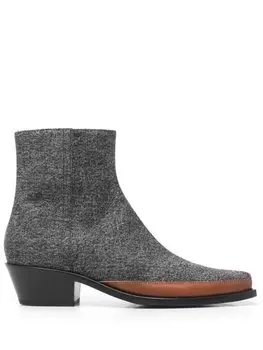 Diesel ковбойские ботинки, черный