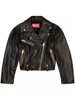 Diesel кожаная куртка L-Edme, черный