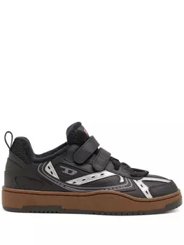 Diesel кроссовки S-Ukiyo на липучках, черный