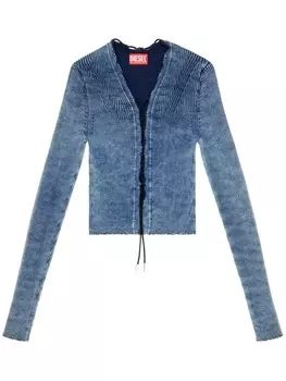 Diesel кружевной топ M-Acchia, синий