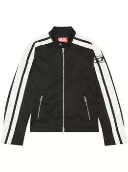 Diesel куртка J-Beck с вышитым логотипом, черный