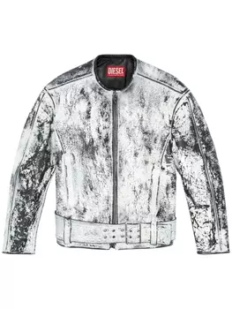 Diesel куртка L-Margy с эффектом потертости, белый