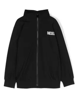 Diesel куртка с логотипом, черный