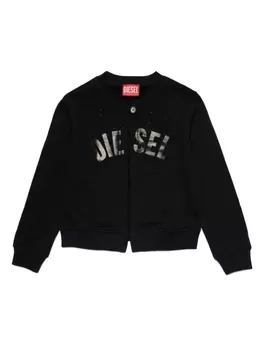 Diesel куртка Somaxy с логотипом, черный
