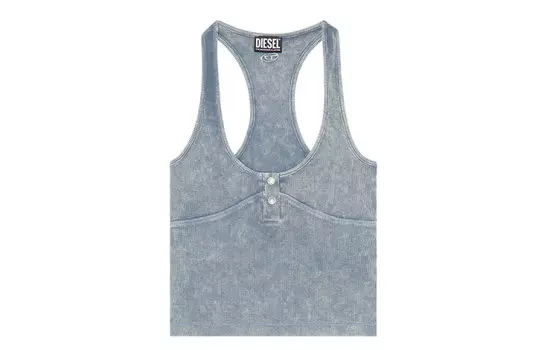DIESEL Майка женская синие