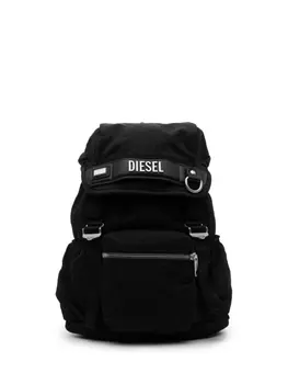 Diesel маленький рюкзак Logos, черный