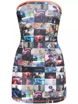 Diesel мини-платье D-Platin, черный