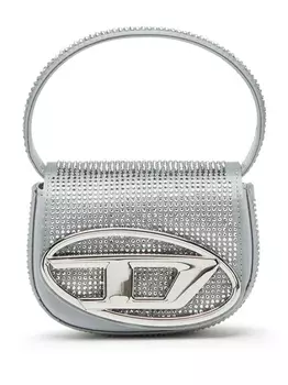 Diesel мини-сумка 1DR XS со стразами, серый