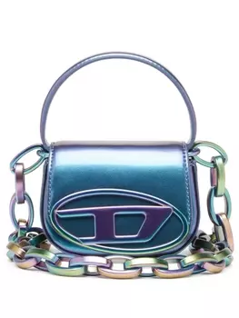 Diesel мини-сумка через плечо 1DR с логотипом, синий