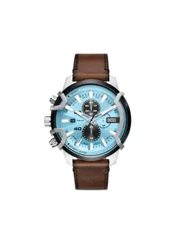 Diesel наручные часы Griffed 45 мм, синий