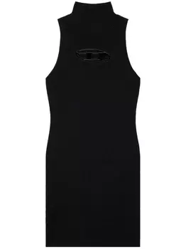 Diesel платье M-Onerva с логотипом, черный