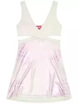 Diesel платье мини D-Farfy, нейтральный цвет