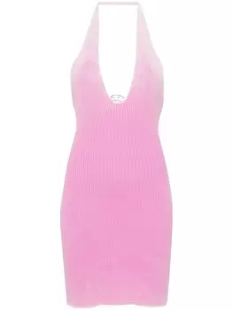 Diesel платье мини M-Larisa Oval с D-образной пряжкой, розовый