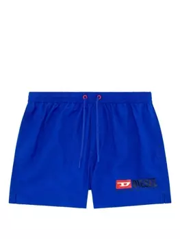 Diesel плавки-шорты BMBX-KEN-37 с кулиской, синий