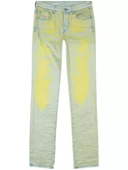 Diesel прямые джинсы 1989 D-Mine-S средней посадки, желтый