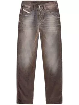 Diesel прямые джинсы 2016 D-Air, коричневый