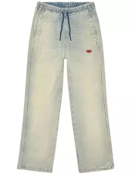 Diesel прямые джинсы D-Martians Track, синий