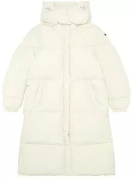 Diesel пуховик W-Peyt с капюшоном, белый