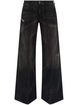Diesel расклешенные джинсы D-AKII, черный