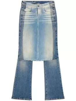 Diesel расклешенные джинсы D-Sel 007x8, синий