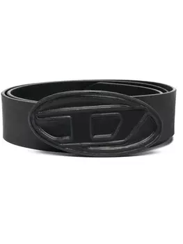 Diesel ремень 1DR с пряжкой-логотипом, черный