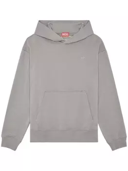 Diesel S-Macs-Hood-Megoval-D hoodie, серый