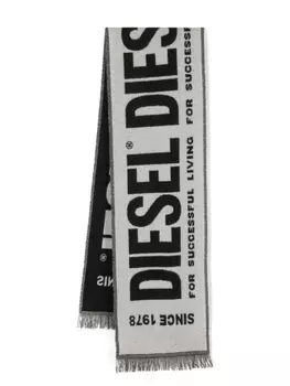 Diesel шарф S-Bisc, серый