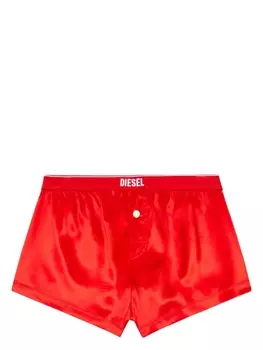 Diesel шелковые шорты Ufsp-Lully, красный
