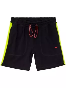 Diesel шорты Clifford с эластичным поясом, черный
