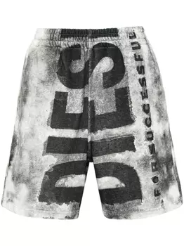 Diesel шорты P-Marshy, черный