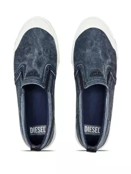 Diesel слипоны S-Athos из денима, синий