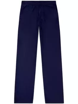 Diesel спортивные брюки P-Gold-Tech прямого кроя, синий