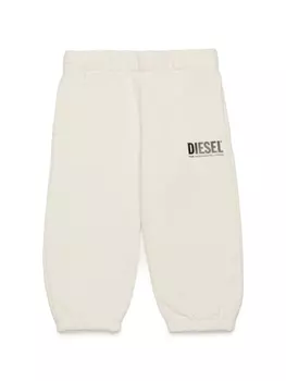 Diesel спортивные брюки с логотипом, белый