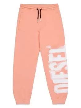 Diesel спортивные брюки с логотипом, розовый