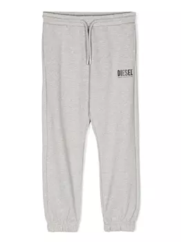 Diesel спортивные брюки с логотипом, серый