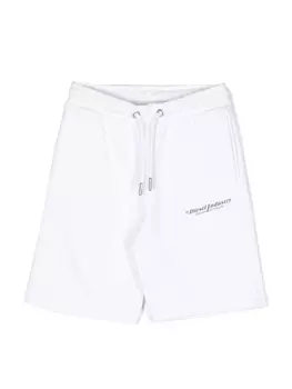 Diesel спортивные шорты с логотипом, белый