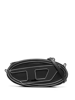 Diesel сумка через плечо 1DR Pouch с логотипом, черный