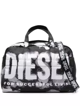 Diesel сумка Rave Duffle X с логотипом, черный